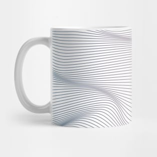 3D Wavy Lines | Geometry Mug